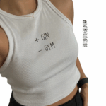 T-SHIRT PERSONALIZZATA +GIN -GYM