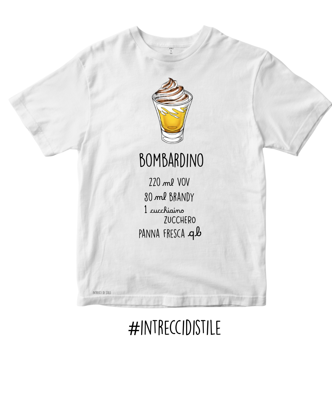 T-shirt personalizzata, bombardino