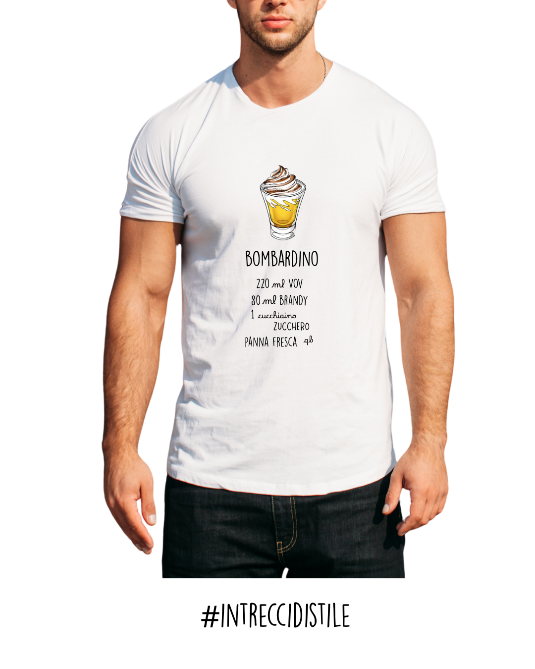 T-shirt personalizzata, bombardino